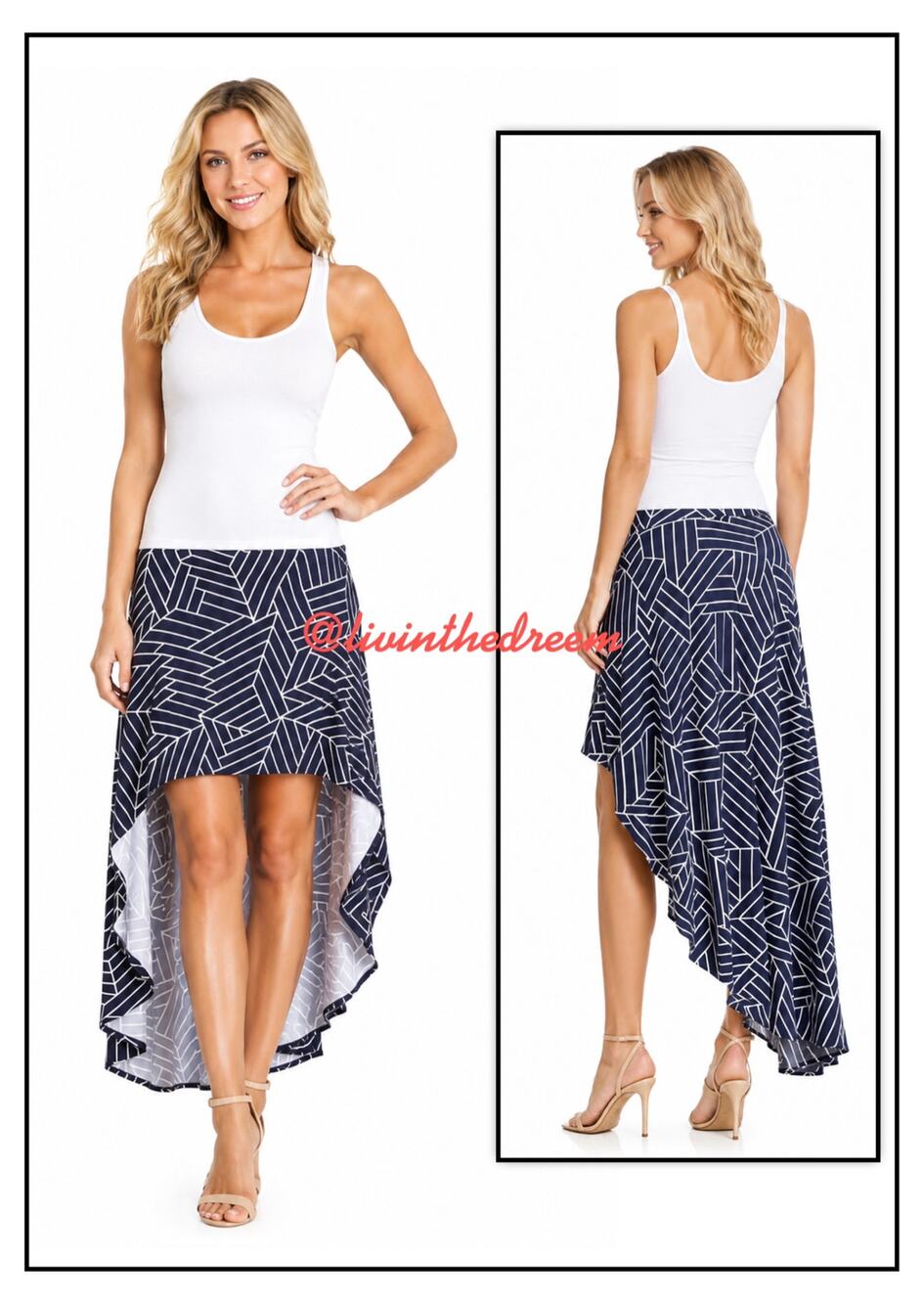 Tart Ashland Skirt In Barrel Geo New Without Tags SZ S $158
